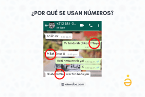 ¿Por qué los árabes escriben con números?