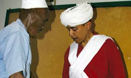 Obama musulman con turbante